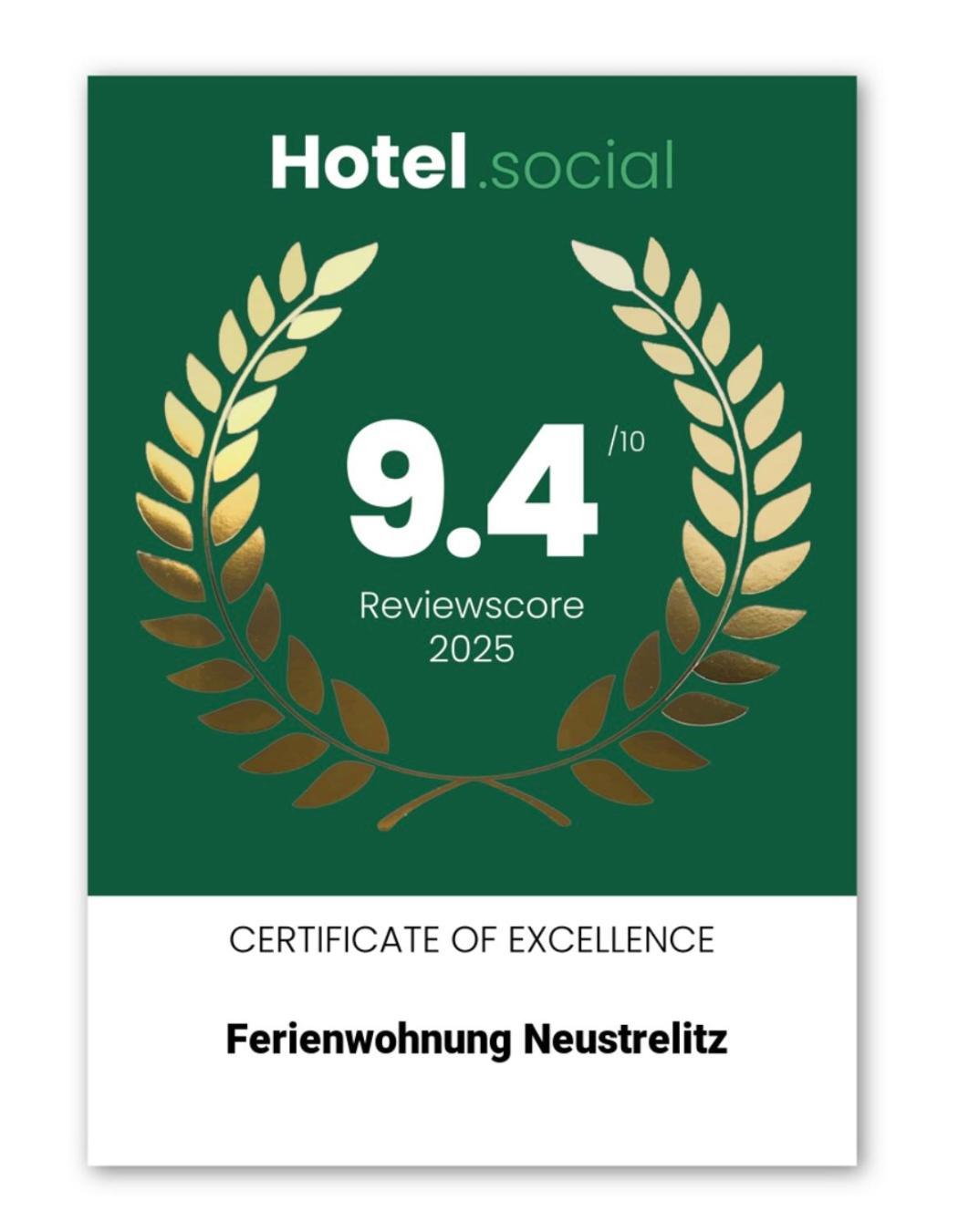 Ferienwohnung Neustrelitz Exteriér fotografie
